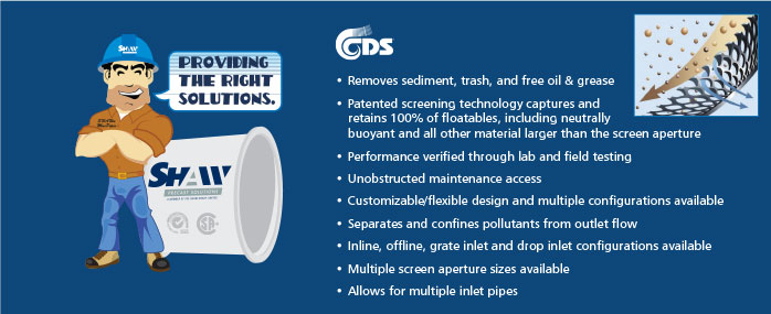 CDS Stormwater Treatment Description